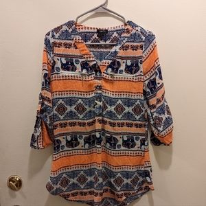 Elephant Popover Tunic